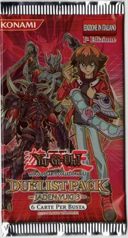 Bustina Jaden Yuki 3 GX - 1a Edizione (5 carte per bustina)