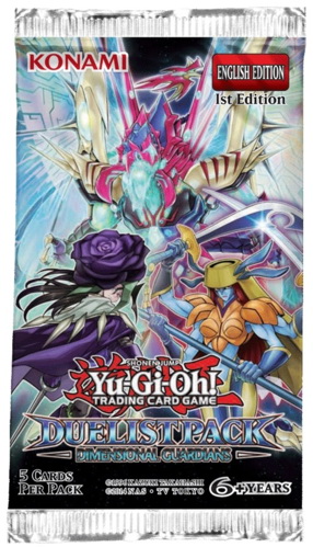 Duelist Pack: Dimensional Guardians - Bustina 1a Edizione (5 carte per busta)