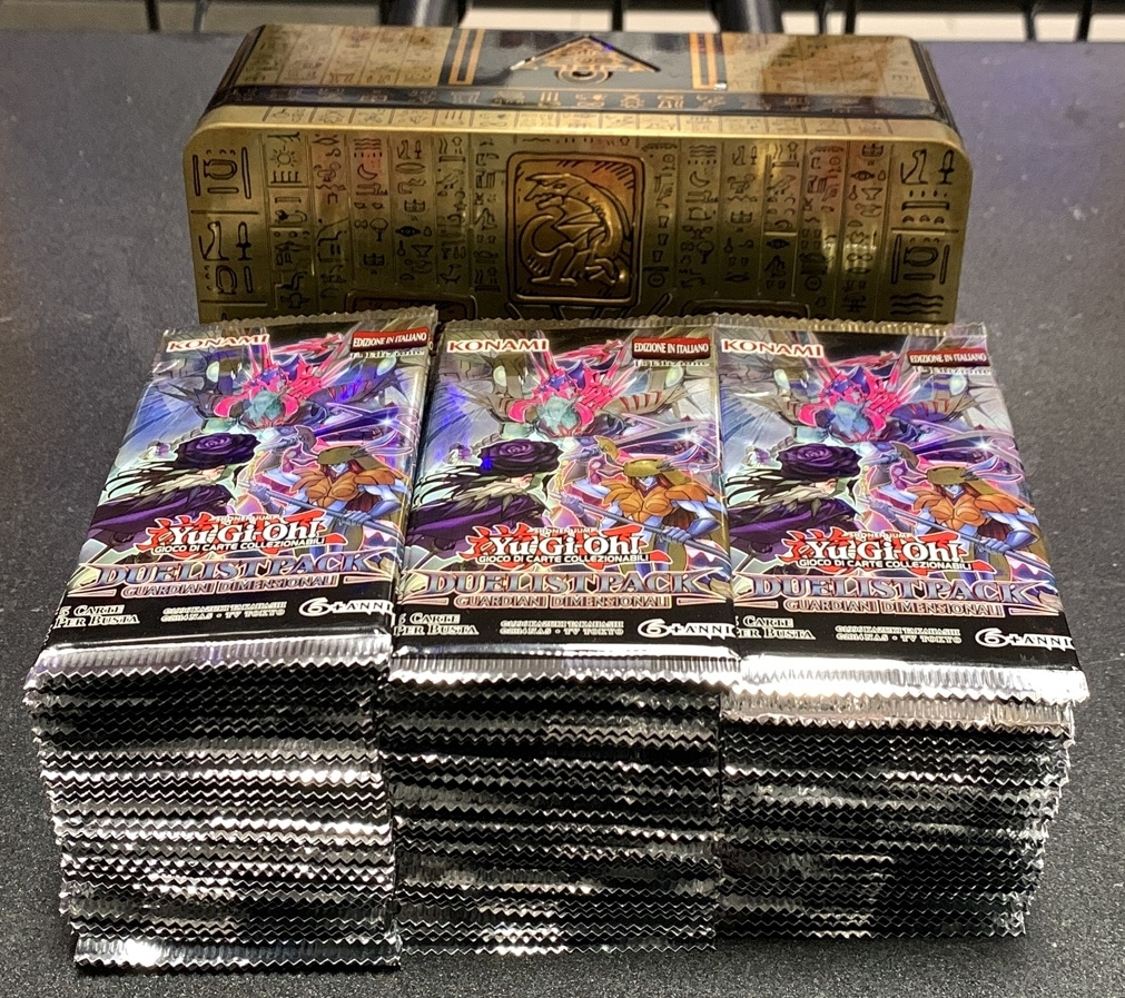 Duelist Pack: Guardiani Dimensionali ITA Menù Large - Lotto 108 bustine 1a Edizione