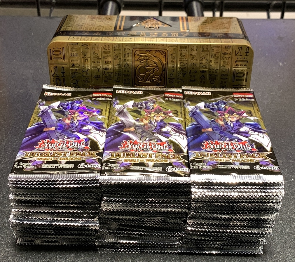 Duelist Pack: I Rivali del Faraone ITA Menù Large - Lotto 108 bustine 1a Edizione