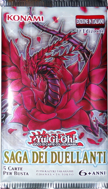 Saga dei Duellanti - Bustina Artwork Drago Rosa Nera 1a Edizione