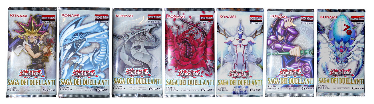 Saga dei Duellanti - Set 7 Bustine (1 per ogni Artwork)