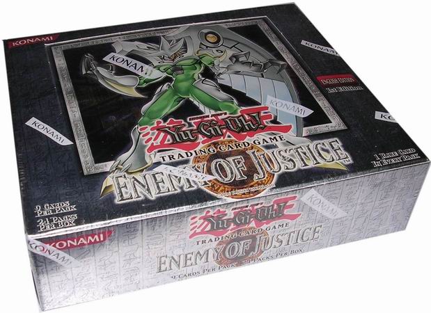 Box 24 bustine Enemy of Justice - 1ª Edizione
