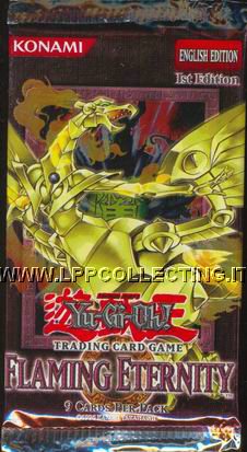 Bustina Flaming Eternity - 1ª Edizione (9 carte per bustina)