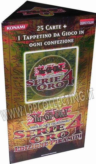 Confezione Serie Oro 4: Edizione Piramidi (25 carte + 1 tappetino)