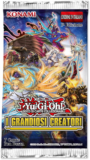 I Grandiosi Creatori ITA - Bustina 1a Edizione (7 carte per bustina)