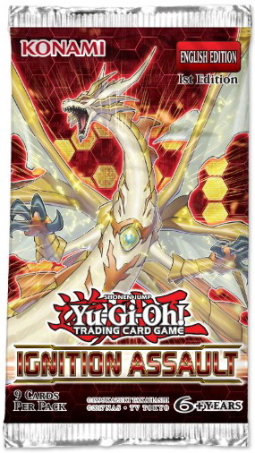 Ignition Assault ENG - Bustina 1st Edition (9 carte per bustina)