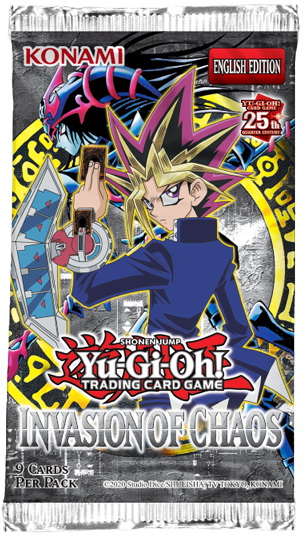 Invasion of Chaos ENG 25th Anniversary - Bustina (9 carte per bustina)