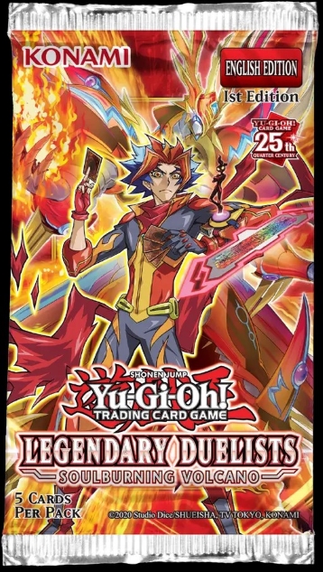 Legendary Duelists: Soulburning Volcano ENG - Bustina 1st Edition (5 carte per bustina)