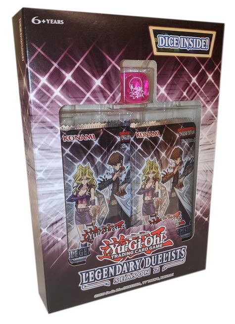 Legendary Duelists: Season 2 ENG - Confezione (2 buste da 18 carte + 1 carta variant + 1 dado)