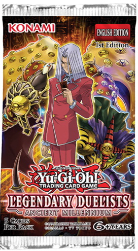 Legendary Duelist: Ancient Millennium - Bustina 1a Edizione (5 carte per busta)
