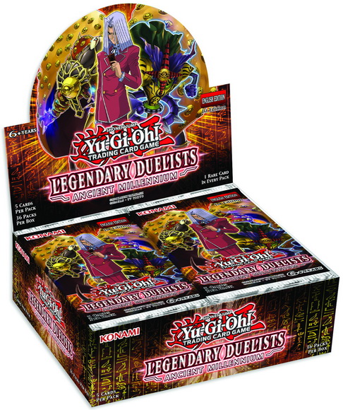 Legendary Duelist: Ancient Millennium - Box 36 bustine 1a Edizione
