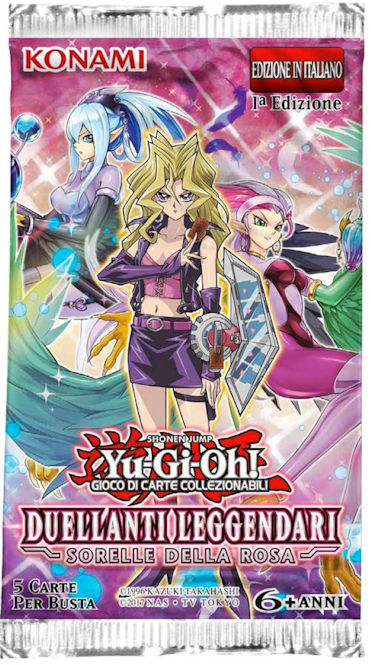 Duellanti Leggendari: Sorelle della Rosa - Bustina 1a Edizione (5 carte per bustina)