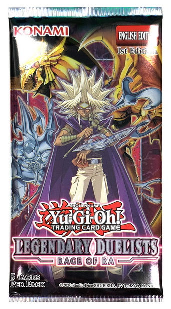 Legendary Duelists: Rage of Ra ENG - Bustina 1st Edition (5 carte per bustina)