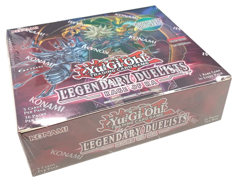 Legendary Duelists: Rage of Ra ENG - Box 36 bustine 1st Edition