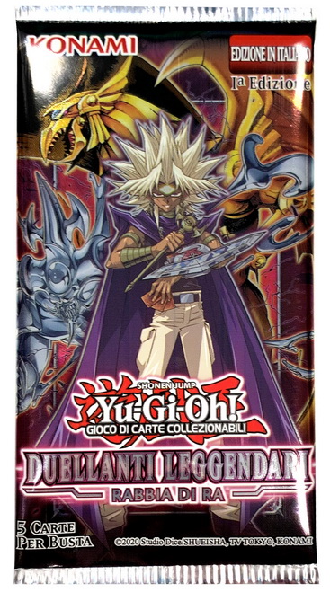 Duellanti Leggendari: Rabbia di Ra ITA - Bustina 1a Edizione (5 carte per bustina)