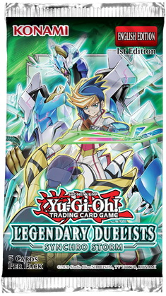 Legendary Duelists: Synchro Storm ENG - Bustina 1st Edition (5 carte per bustina)