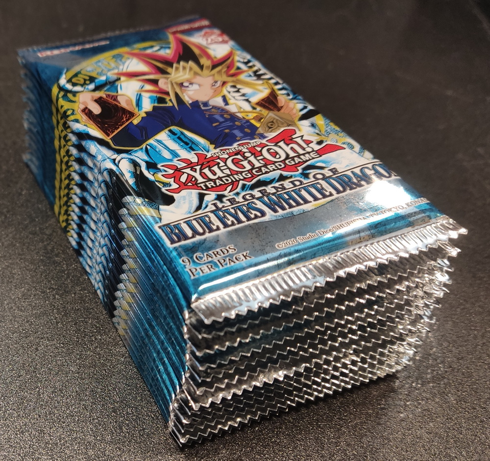 Legend of Blue-Eyes White Dragon ENG 25th Anniversary - 12 Bustine (½Box)
