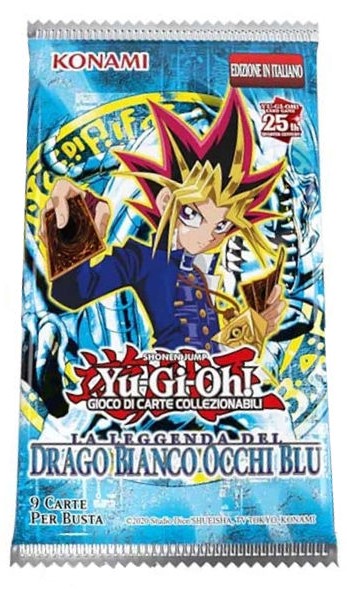 La Leggenda del Drago Bianco Occhi Blu ITA 25th Anniversary - Bustina (9 carte per bustina)