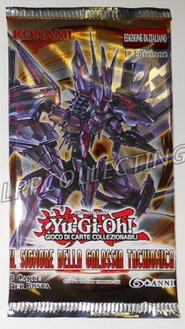 Bustina Il Signore della Galassia Tachionica - 1a Edizione (9 carte per bustina)