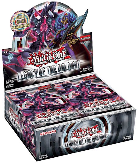 Box 24 bustine Legacy of the Valiant - 1a Edizione
