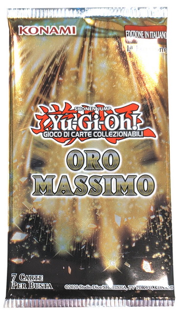 Oro Massimo ITA - Bustina 1a Edizione (7 carte per bustina)
