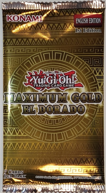 Maximum Gold: El Dorado ENG - Bustina 1st Edition (7 carte per bustina)