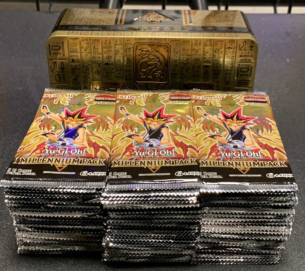 Millennium Pack ITA Menù Large - Lotto 108 bustine 1a Edizione