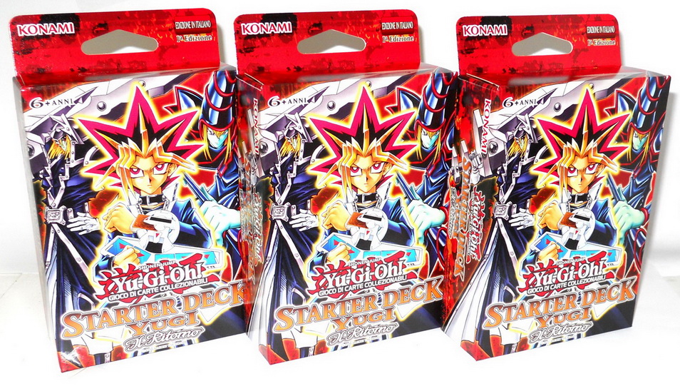[ST.16] 3x Starter Deck Yugi Il Ritorno - 1a Edizione