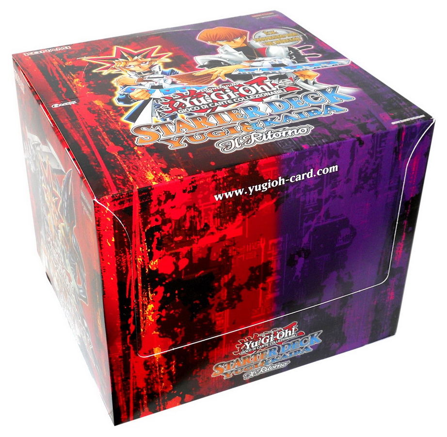[ST.16+17] Box 10 Starter Deck Yugi & Kaiba Il Ritorno - 1a Edizione