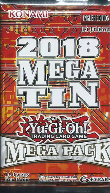 Mega Tin Mega Pack 2018 ENG - Bustina 1a Edizione (16 carte per bustina)