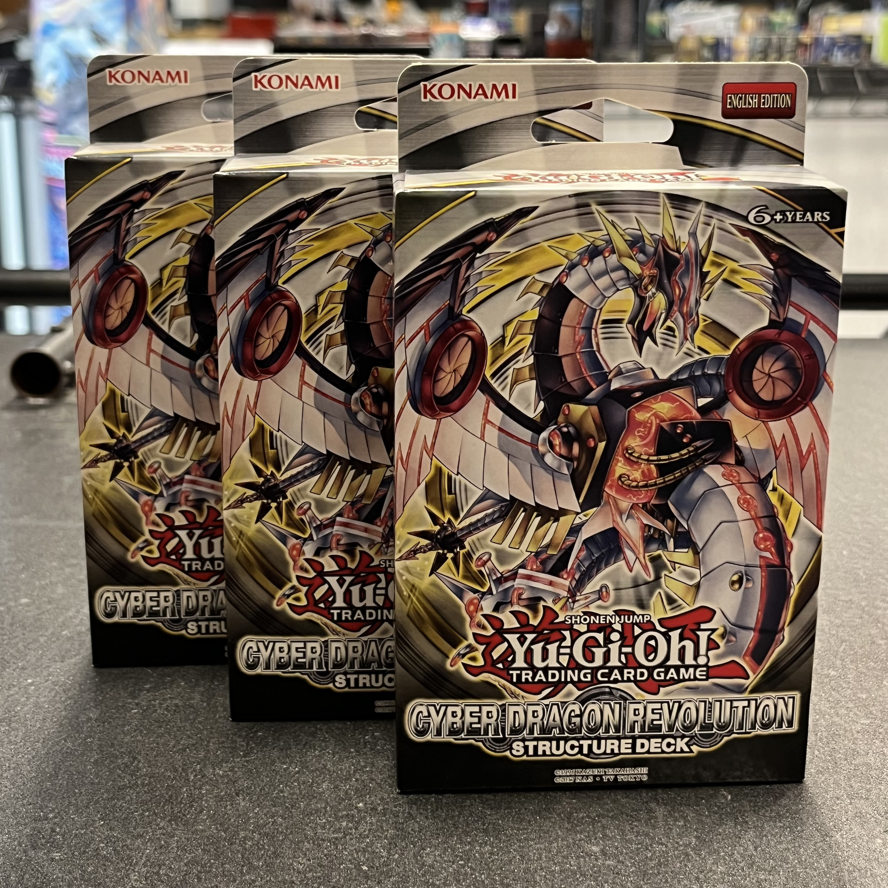 ENG - [NR.26] 3x Structure Deck: Cyber Drago Revolution