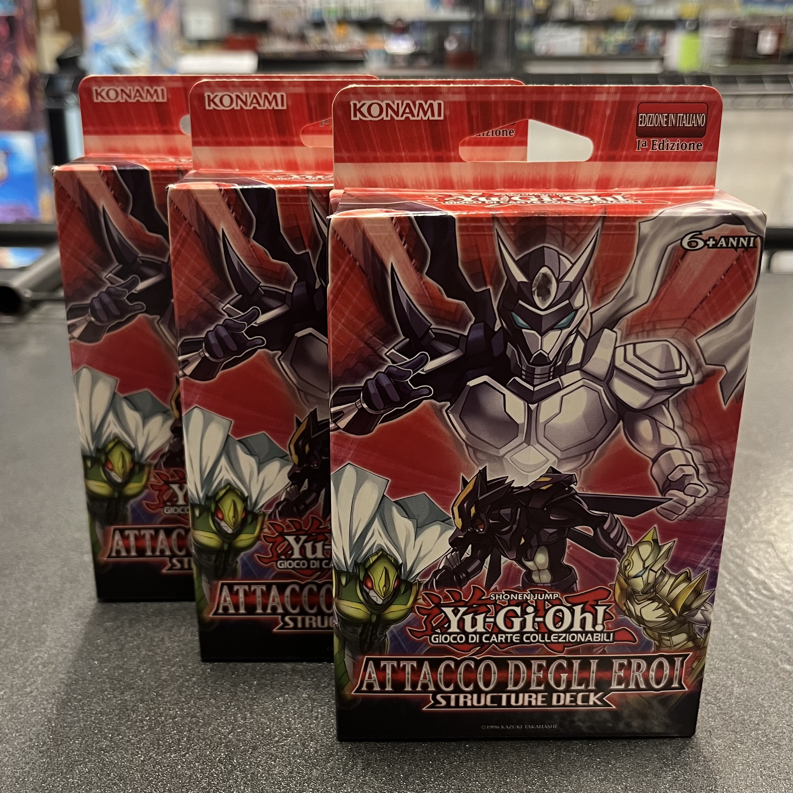 ITA - [NR.29] 3x Structure Deck: Attacco degli Eroi 1a Edizione