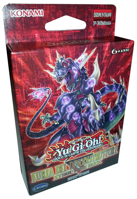 ITA - [NR.38] Structure Deck Furia: del Dinodistruttore 1a Edizione (confezione danneggiata, mazzo perfettamente sigillato)