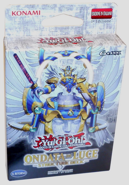 ITA - [NR.40] Structure Deck: Ondata di Luce 1a Edizione (confezione danneggiata, mazzo perfettamente sigillato)