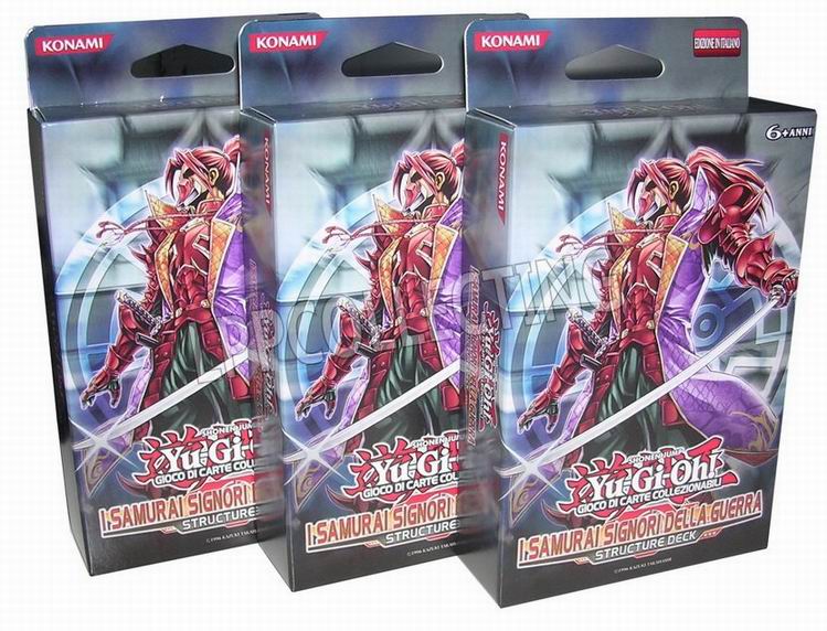 ITA - [NR.22] 3x Structure Deck: I Samurai Signori della Guerra