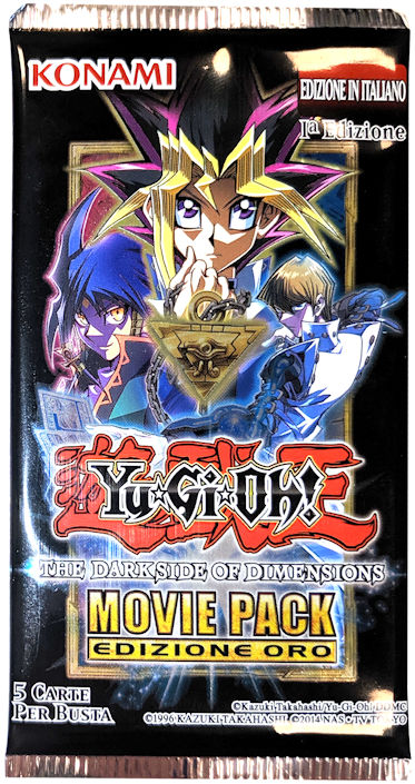 Movie Pack The Dark Side of Dimensions ITA -  Bustina Edizione Oro (5 carte per bustina)