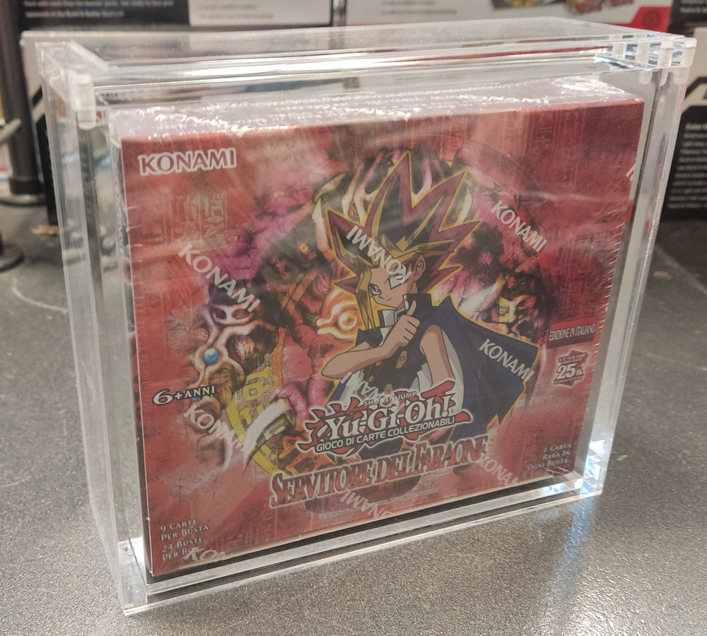Servitore del Faraone ITA 25th Anniversary - Box 24 bustine + Case in plexyglass Cards Collection