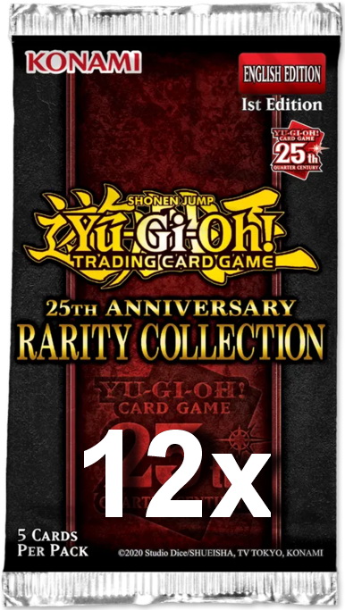25th Anniversary Rarity Collection ENG - 12 Bustine (½Box) 1st Edition