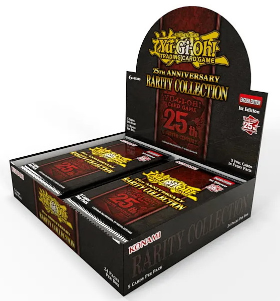 25th Anniversary Rarity Collection ENG - Box 24 bustine 1st Edition
