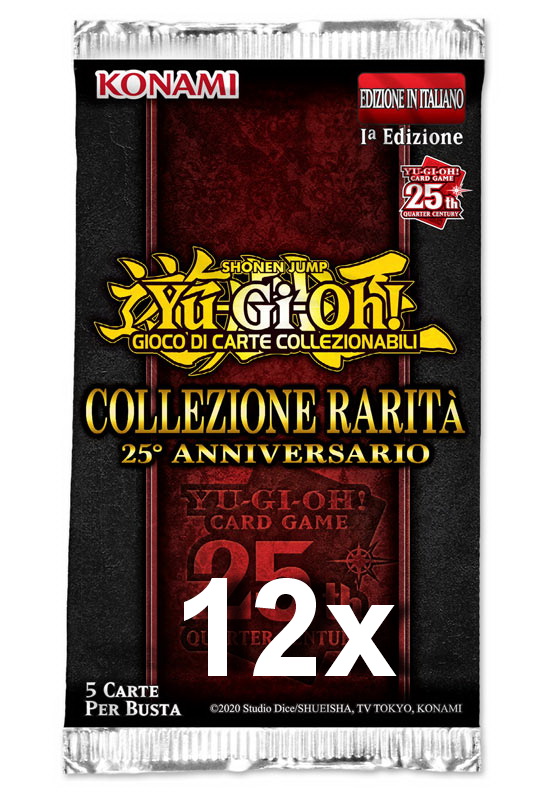Collezione Rarità 25o Anniversario ITA - 12 Bustine (½Box) 1a Edizione