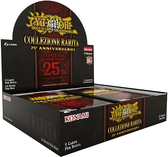 Collezione Rarità 25o Anniversario ITA - Box 24 bustine 1a Edizione