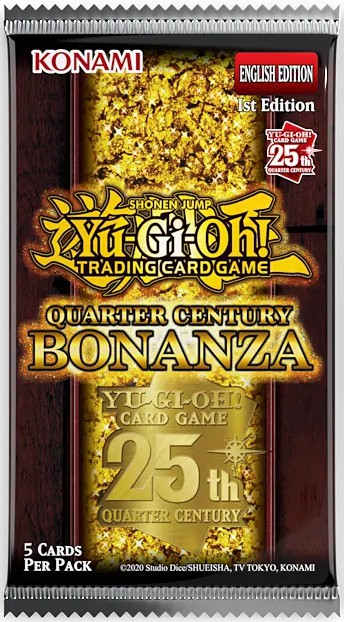 Quarter Century Bonanza ENG - Bustina 1st Edition (5 carte per bustina)