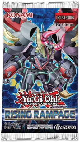 Rising Rampage ENG - Bustina 1st Edition (9 carte per bustina)