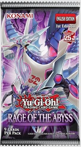 Rage of the Abyss ENG - Bustina 1st Edition (9 carte per bustina)