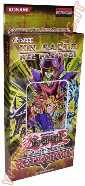 Conf. Retro Pack (3 buste Retro Pack + 1 Carta Drago Finale Occhi Blu)