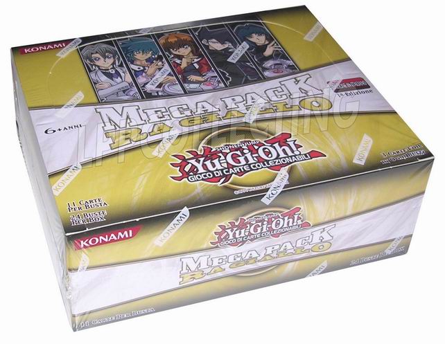 Box 24 bustine Mega Pack Ra Giallo - 1a Edizione