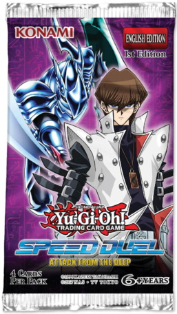 Speed Duel: Attack from the Deep ENG - Bustina 1st Edition (4 carte per bustina)