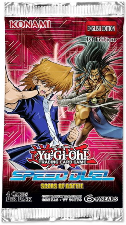 Speed Duel: Scars of Battle ENG - Bustina 1st Edition (4 carte per bustina)
