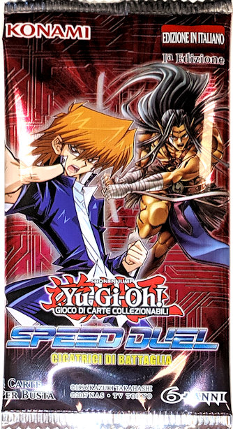 Speed Duel: Cicatrici di Battaglia ITA - Bustina 1a Edizione (4 carte per bustina)